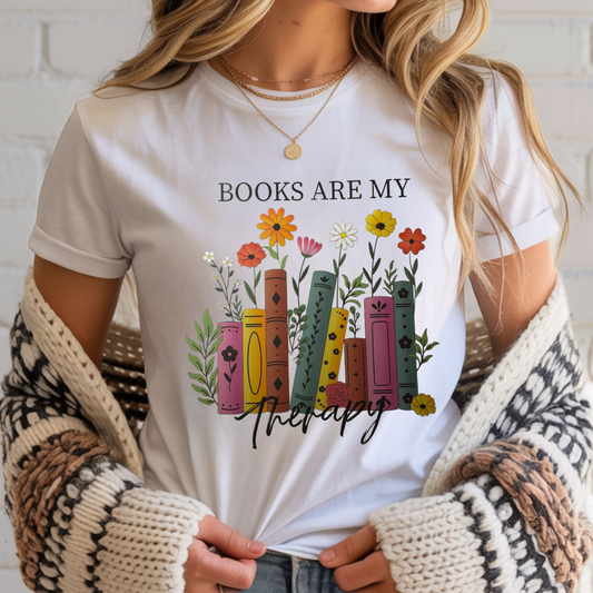 Books are my Therapy Shirt