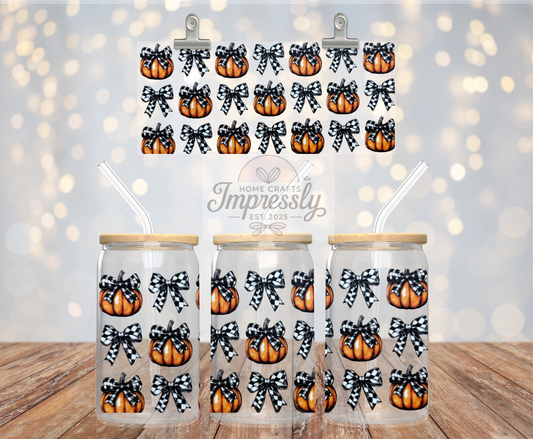 Pumpkins & Bows  Cup
