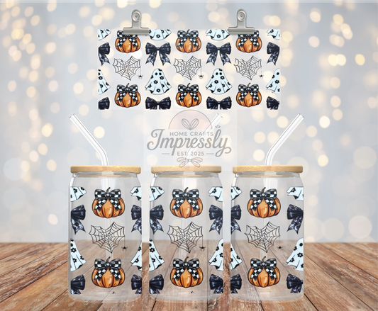 Lacey Pumpkin Ghost Cup