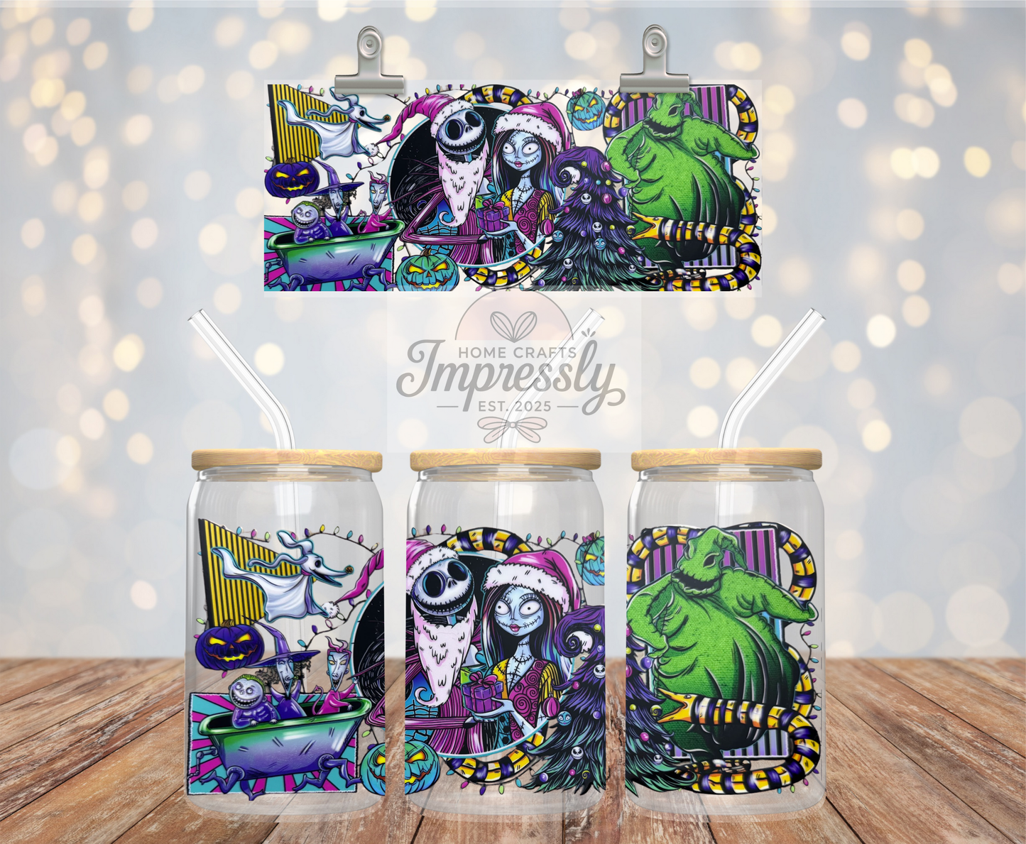 Nightmare Before Christmas Cup